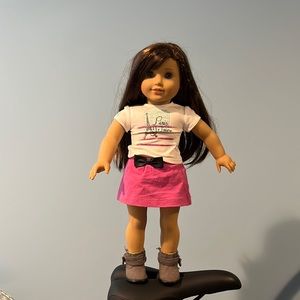 American Girl of the Year Grace (2015) with original outfit